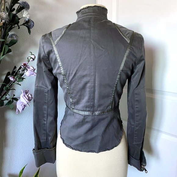 Joie Military Moto Jacket - S - Picture 2 of 5